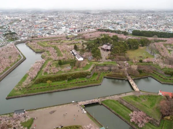 五稜郭公園 Yuki ShimazuCC BY SA 2.0 DEED